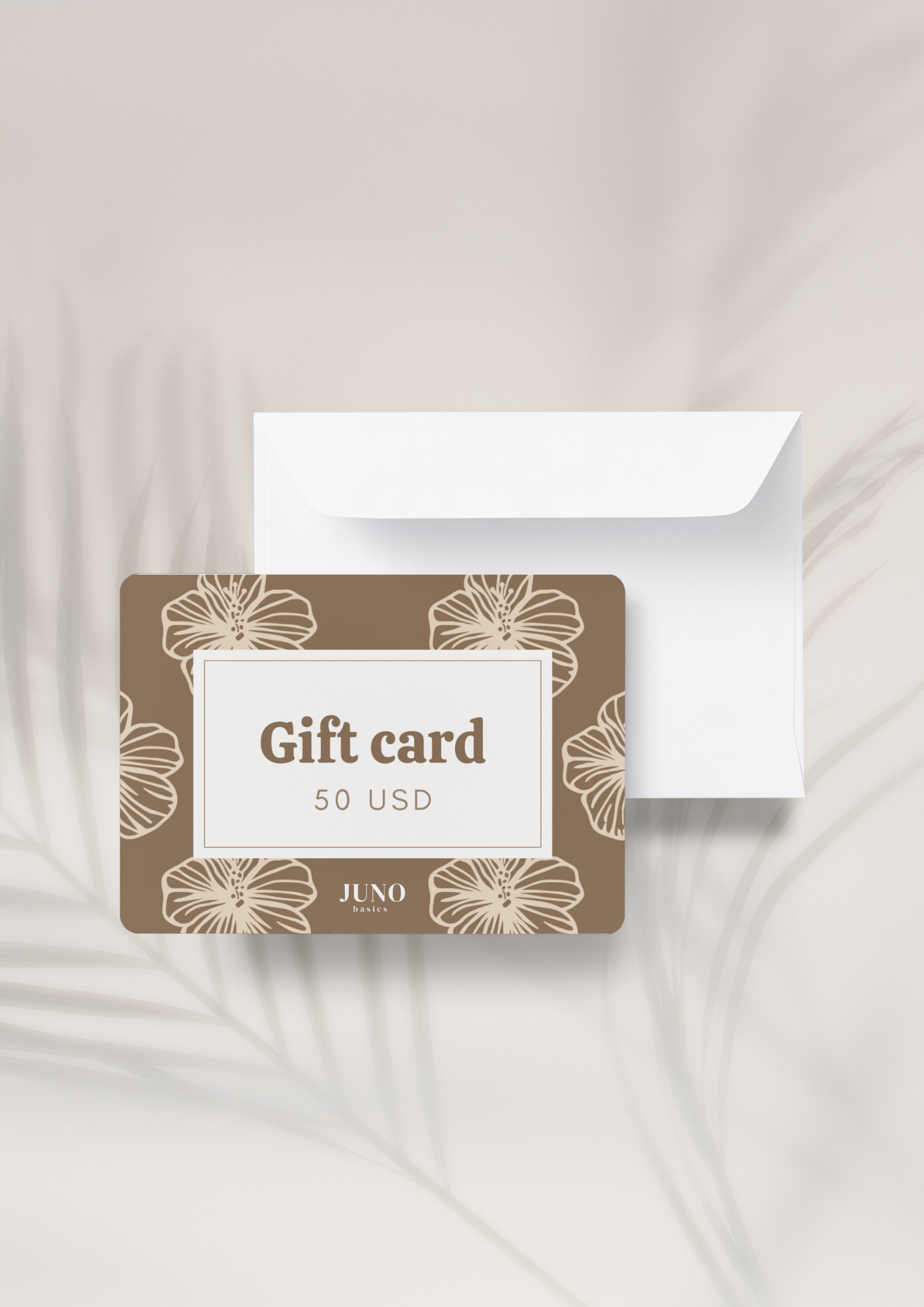 Gift card 50 USD