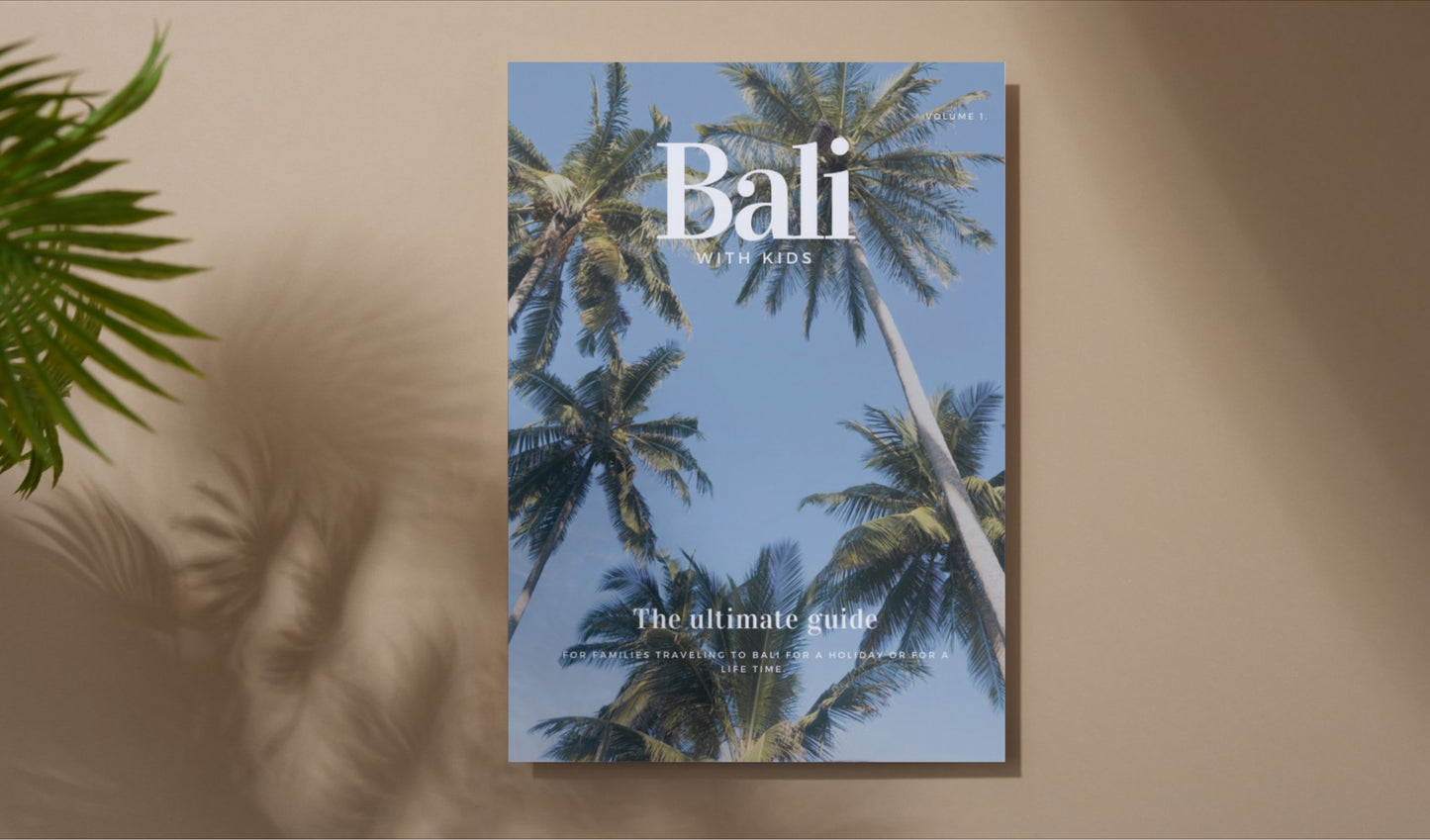 BALI WITH KIDS GUIDE