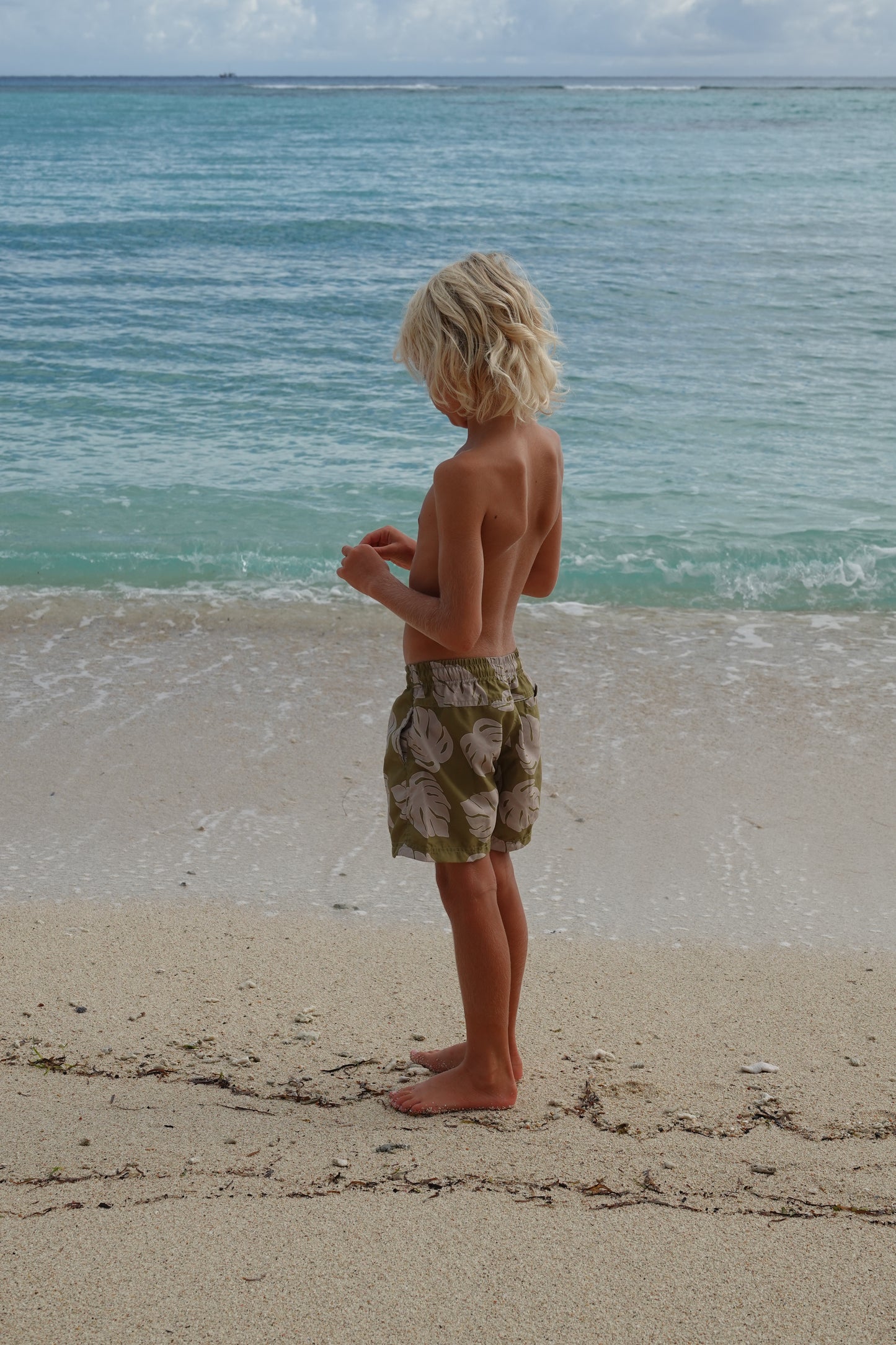 Watershorts monstera