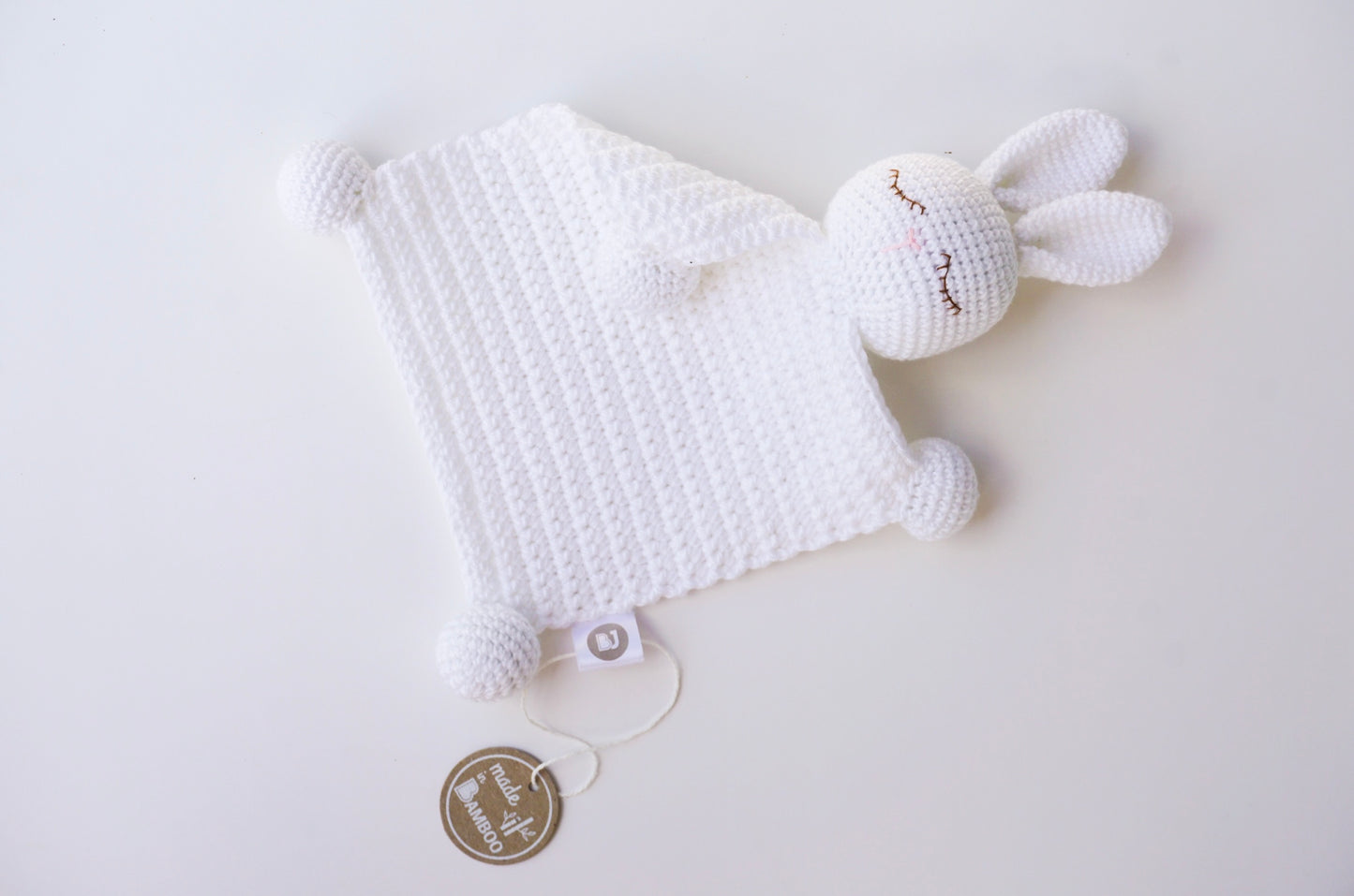 Bamboo Bunny Doudou white