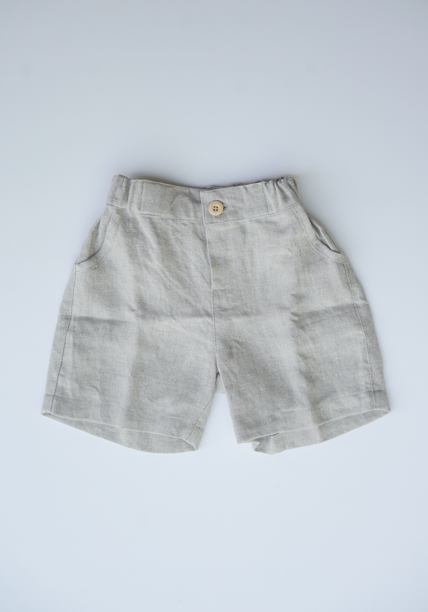 100% linen shorts