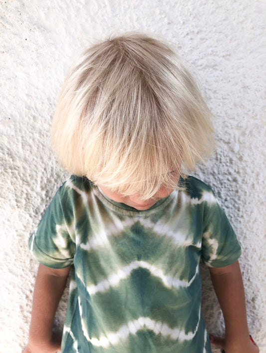 Jungle green tie dye Tshirt